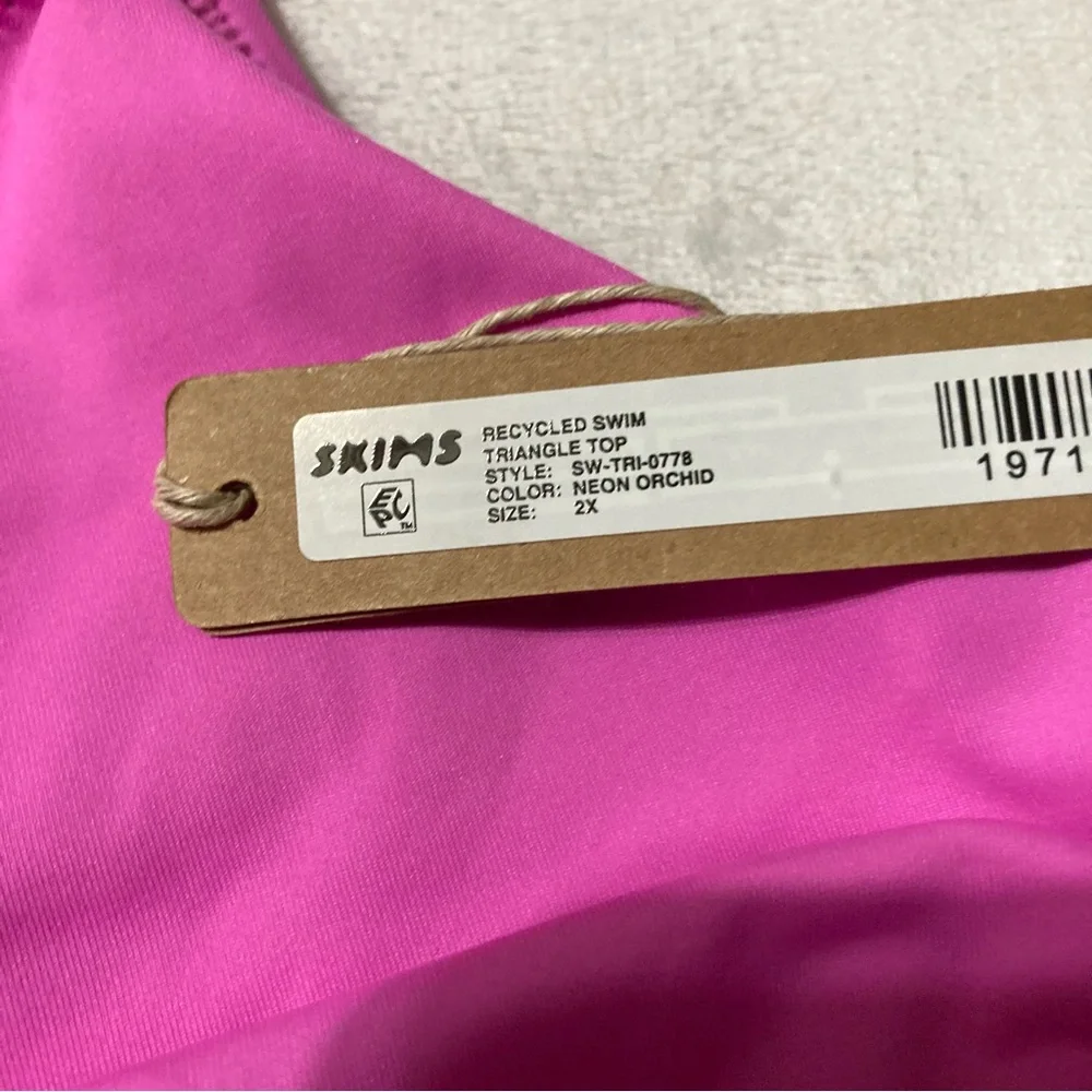 SKIMS Bikini Triangle Top 2X